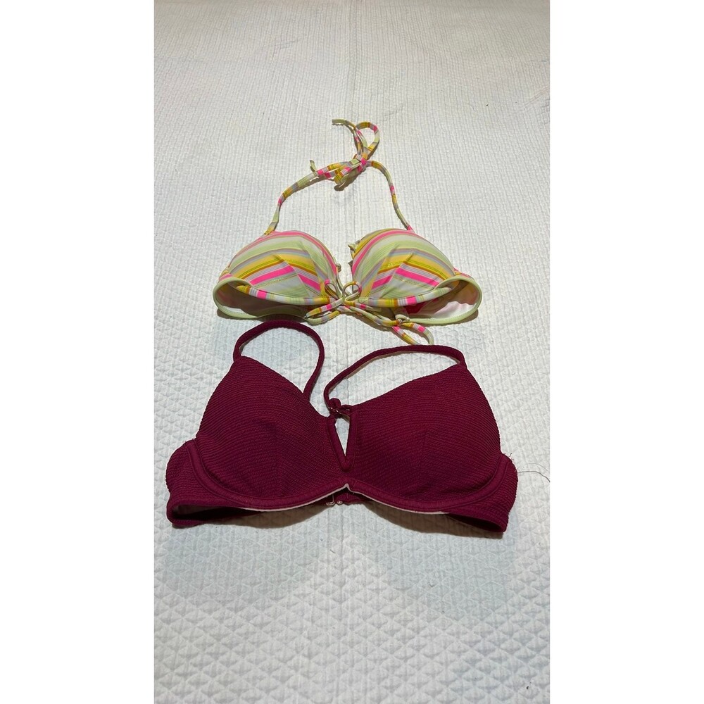 Two bikini tops 30 to be and 34B